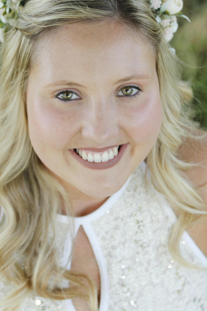 beautiful bride flattering angle professional wedding photography