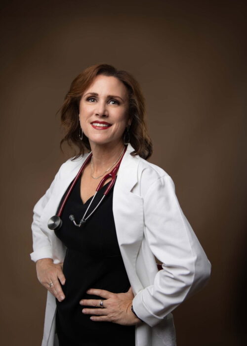 Portrait photograph of health care professional