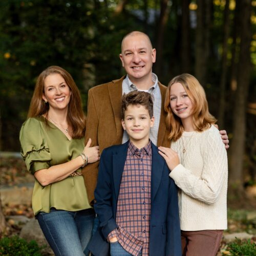 Family group photo of beautiful family - Professional Columbus Photographer - Desired Focus Photography