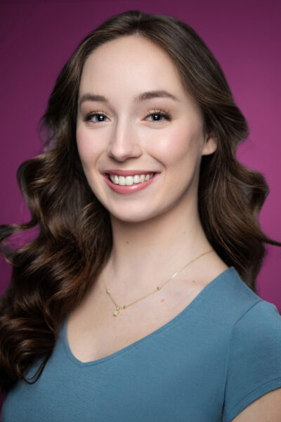 Professional headshot of of attractive woman with lovely hair - Professional Columbus Photographer - Desired Focus Photography